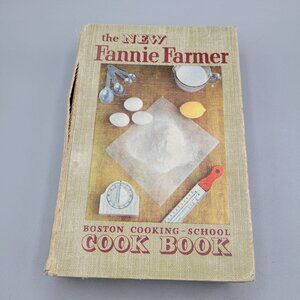 1951 The New Fannie Farmer Boston Cooking School Cook Book Hardcover